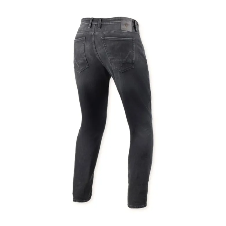 Jeans Uomo Revit Kai SK Grigio Medio Slavato L34 Standard
