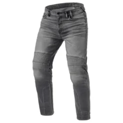Jeans Uomo Revit Moto 2 Tf Grigio Medio Slavato L34 Standard