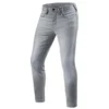 Jeans Uomo Revit Piston 2 Sk Grigio Chiaro Slavato L34 Standard