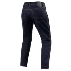 Jeans Uomo Revit Reed Sf Blu Scuro Slavato L34 Standard