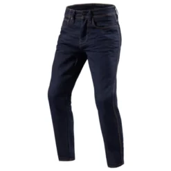 Jeans Uomo Revit Reed Sf Blu Scuro Slavato L34 Standard
