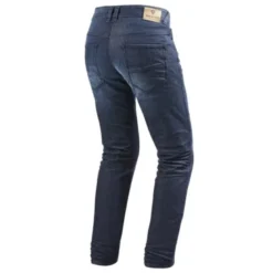 Jeans Uomo Revit Vendome 2 Blu Scuro Slavato L34 Standard