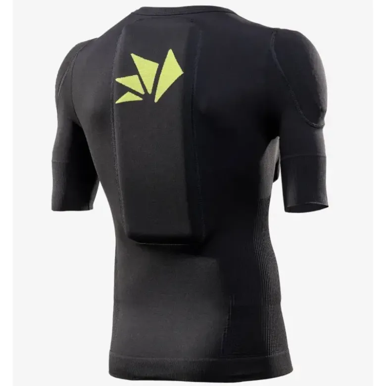 Maglia Corta con Protezione Removibili PRB TS1 Nero