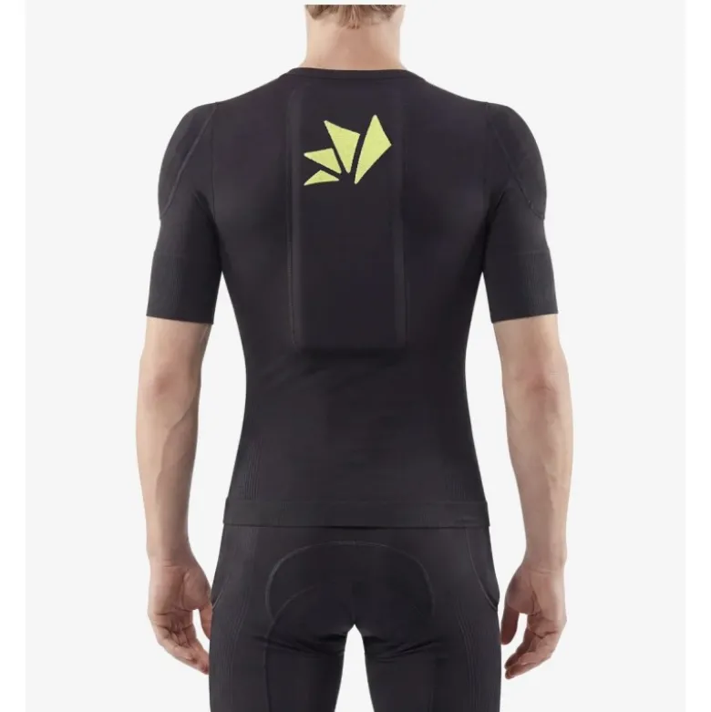 Maglia Corta con Protezione Removibili PRB TS1 Nero