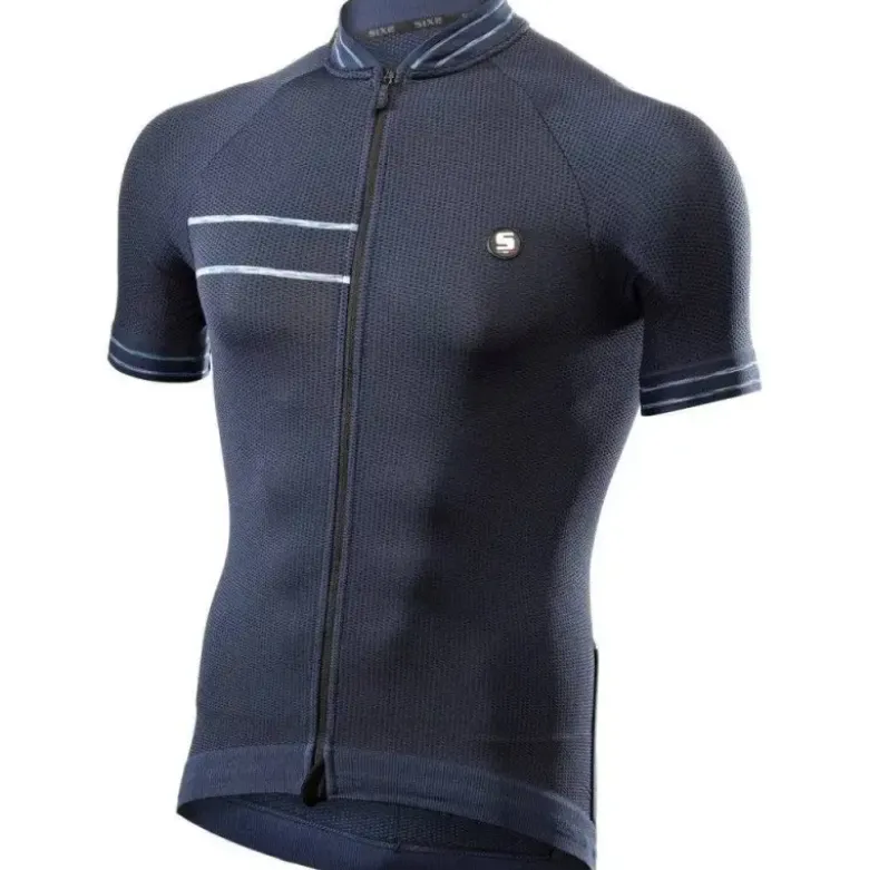 Maglia Da Ciclismo Tecnica Termica Unisex Sixs BKCL Clima Jersey Avio Blu