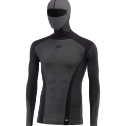 Maglia Intima Con Capuccio 4 Stagioni Sixs Ts2 DB Black Carbon