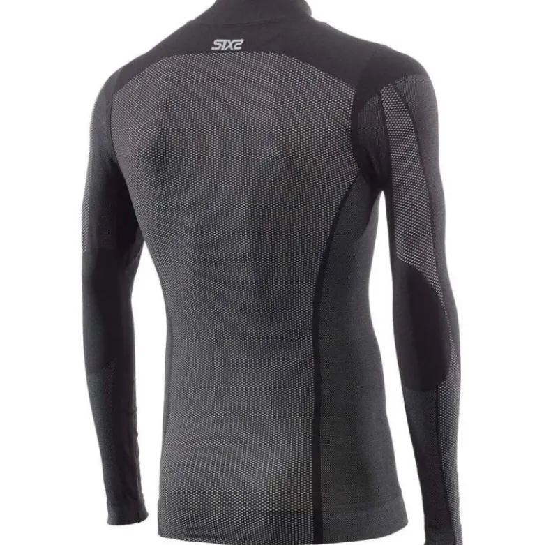 Maglia Intima Lupetto 4 Stagioni Sixs Ts3 V2 Black Carbon