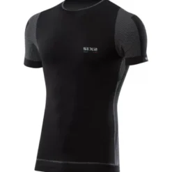 Maglia Intima Tecnica Termica Antivento Unisex Sixs TS7 Nero Carbon