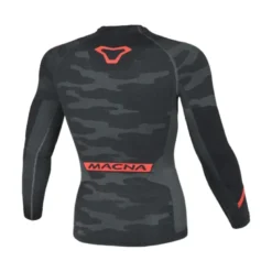Maglia Intima Tecnica Termica Macna Baselayer Winter Nero Rosso