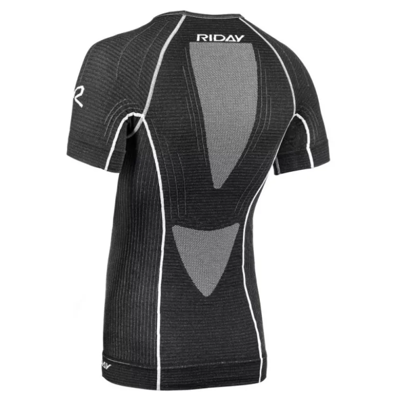 Maglia Intima Tecnica Termica Riday Nero Grigio
