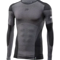 Maglia Intima Tecnica Termica Unisex Sixs BT TS2L V2 Nero Carbon