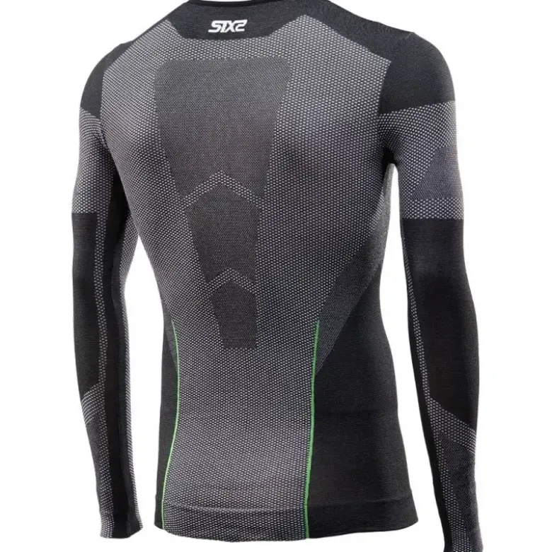 Maglia Intima Tecnica Termica Unisex Sixs BT TS2L V2 Nero Carbon