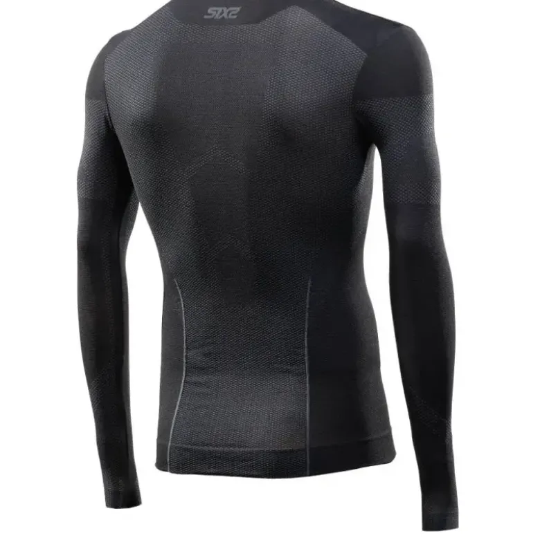 Maglia Intima Tecnica Termica Unisex Sixs BT TS2L V2 Nero Dark Grey
