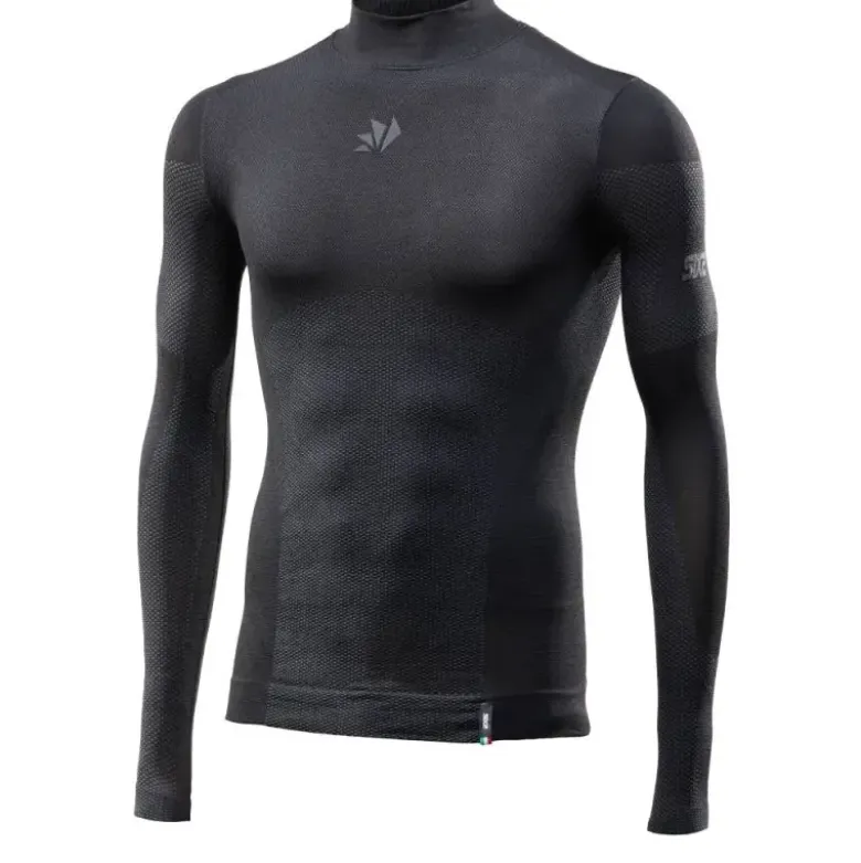 Maglia Intima Tecnica Termica Unisex Sixs BT TS3L V2 Nero Dark Grey