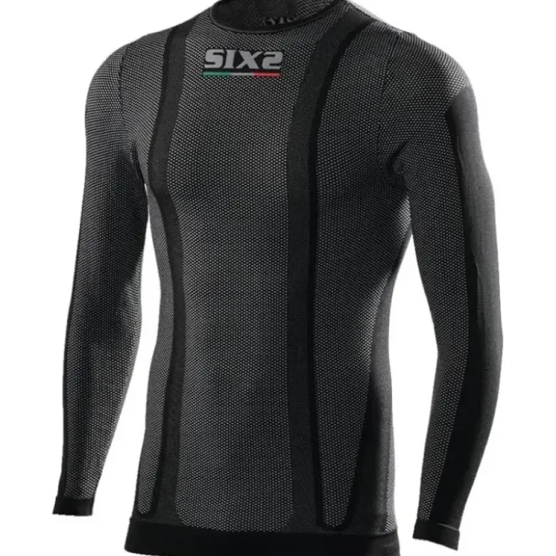Maglia Intima Tecnica Termica Unisex Sixs TOS2 Nero Carbon
