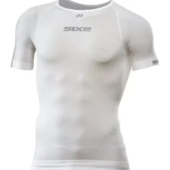Maglia Intima Tecnica Termica Unisex Sixs TS1L-BT Breezy Touch Bianco Carbon