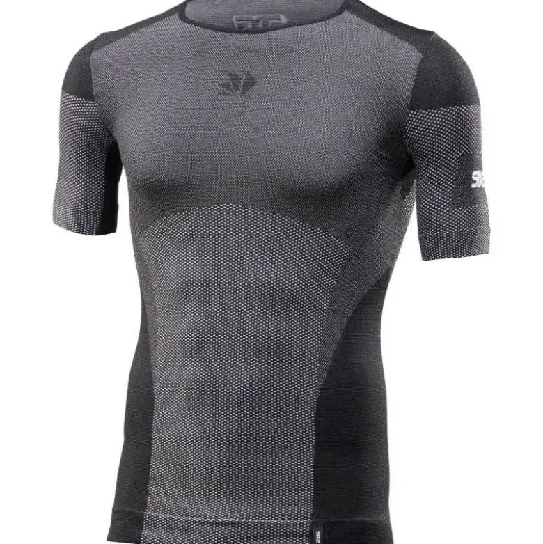 Maglia Intima Tecnica Termica Unisex Sixs TS1L-BT-V2 Nero Carbon
