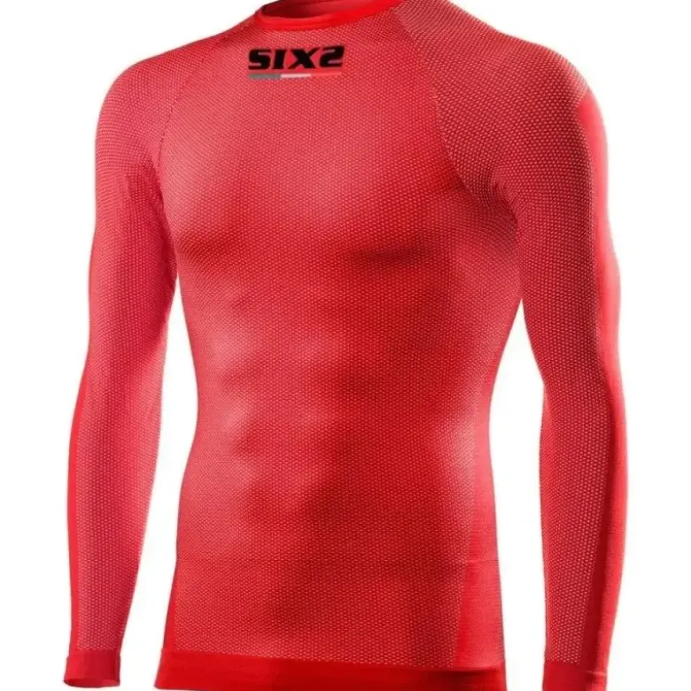 Maglia Intima Tecnica Termica Unisex Sixs TS2 Rosso