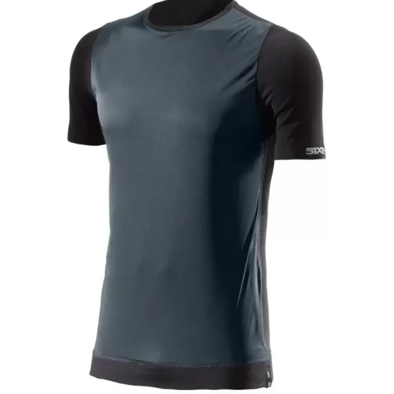 Maglia Tecnica Termica 4 Stagioni Antivento Sixs WB TS1 Nero