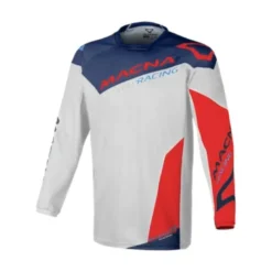 Maglia Unisex Fuoristrada Macna Backyard-1 Grigio Blu
