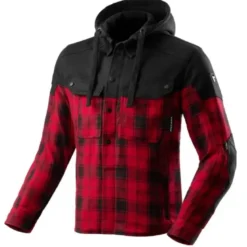 Maglietta Da Motociclista Rebelhorn Shifter Nero Rosso