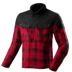 Maglietta Da Motociclista Rebelhorn Shifter Nero Rosso