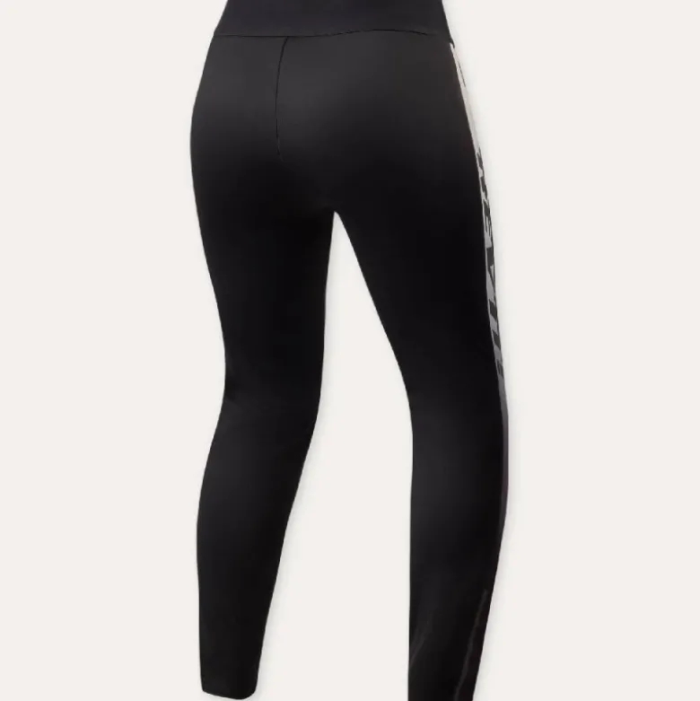 Pantalone Donna In Tessuto Revit Talia Nero Bianco Allungato