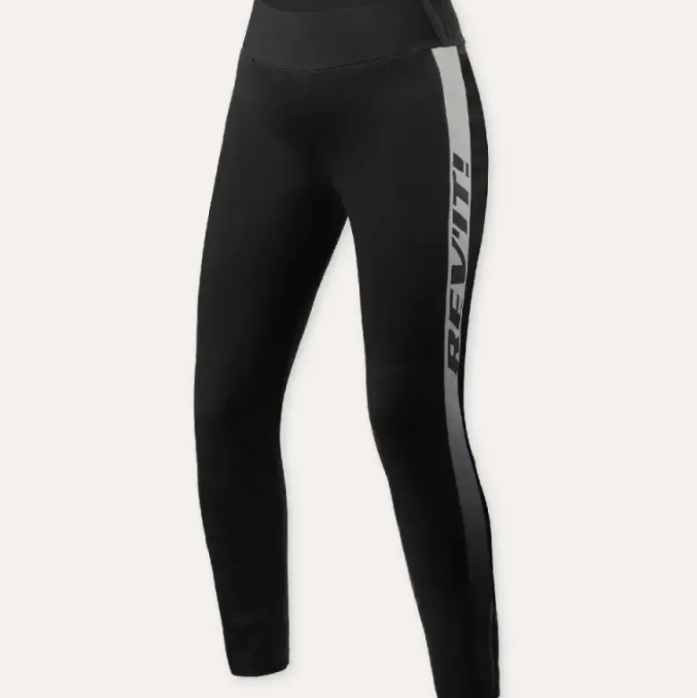Pantalone Donna In Tessuto Revit Talia Nero Bianco Allungato