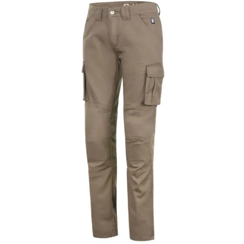 Pantalone in Tessuto Donna OJ Cargo Lady Verde