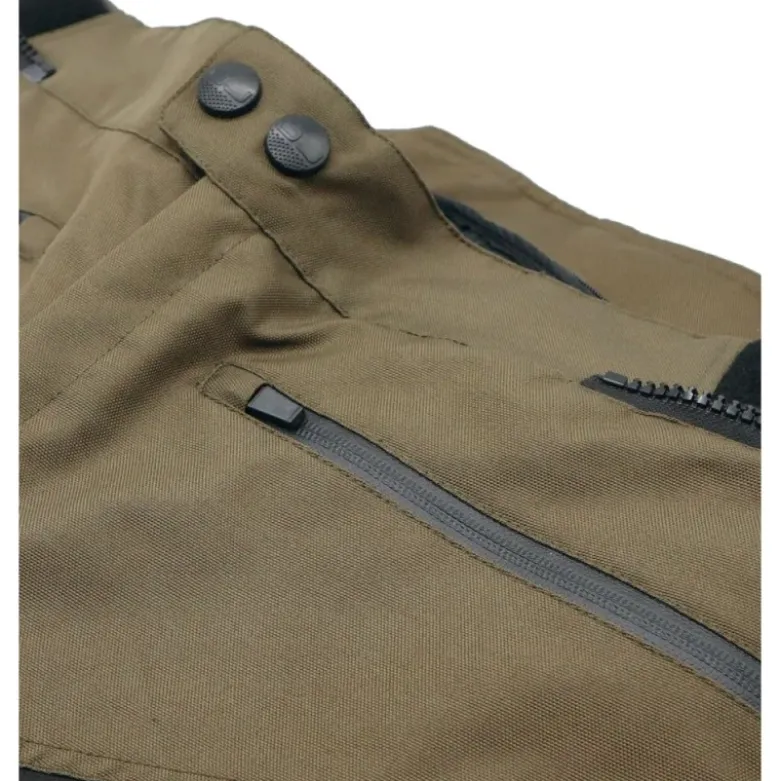 Pantalone in Tessuto OJ Escaper Verde Nero Rosso