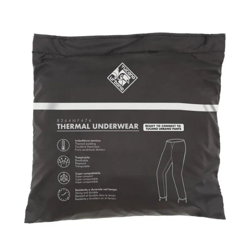 Pantalone Intimo Termico Tucano Urbano Jeans Nero
