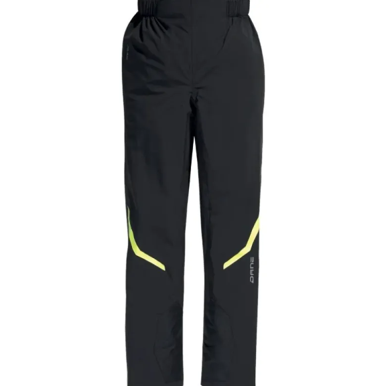 Pantaloni Antipioggia Dane Byge Nero Giallo