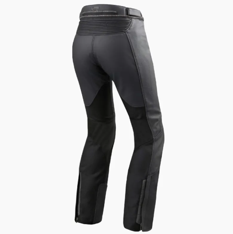 Pantaloni Donna In Pelle Revit Ignition 3 Ladies Nero Accorciato