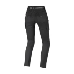 Pantaloni Donna In Tessuto e Jeans Macna Duplan Easy Fit Nero