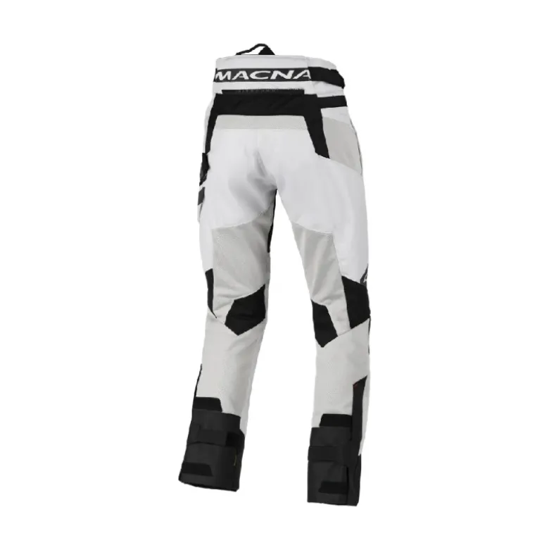 Pantaloni Donna In Tessuto Macna Cargo Qargon Nero Grigio