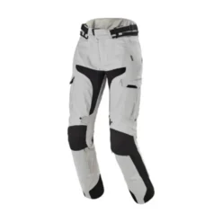 Pantaloni Donna In Tessuto Macna Novado Grigio Chiaro Accorciato