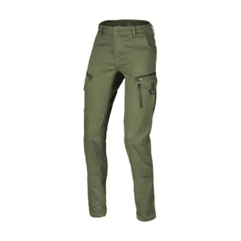 Pantaloni Donna In Tessuto Macna Takar Verde
