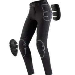 Pantaloni Donna in Tessuto Spidi Moto Leggings Pro Nero