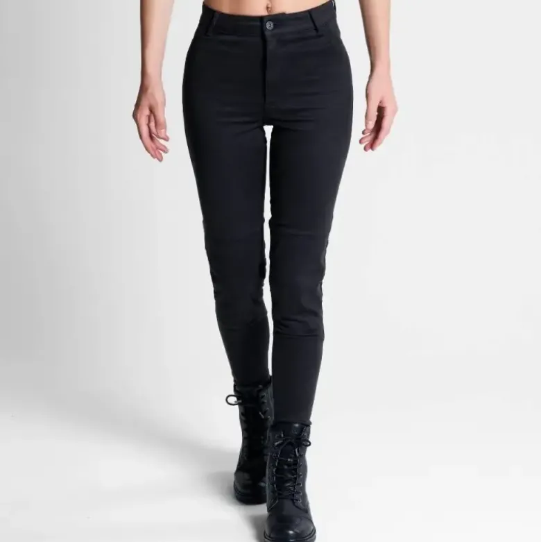 Pantaloni Donna in Tessuto Spidi Moto Leggings Pro Nero