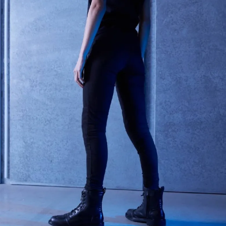 Pantaloni Donna in Tessuto Spidi Moto Leggings Pro Nero
