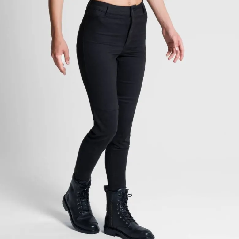 Pantaloni Donna in Tessuto Spidi Moto Leggings Pro Nero