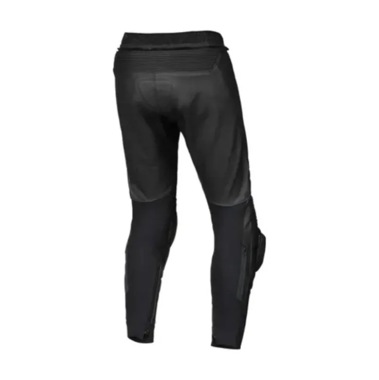 Pantaloni In Pelle Macna Vario Nero Accorciato