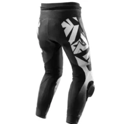 Pantaloni In Pelle Rebelhorn Inferno Nero Bianco