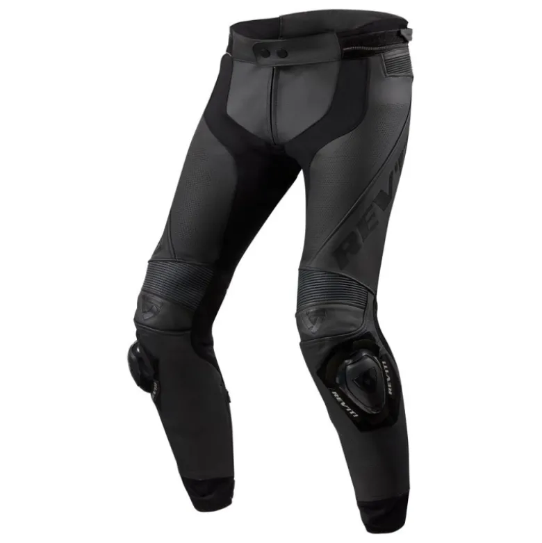 Pantaloni In Pelle Revit Apex Nero Accorciato