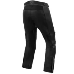 Pantaloni In Pelle Revit Valve H2O Nero Accorciato