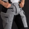 Pantaloni In Tessuto Ls2 Apollo Nero Grigio Scuro