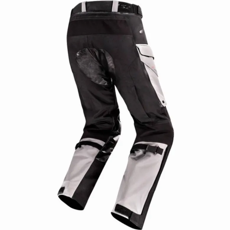 Pantaloni In Tessuto Ls2 Apollo Nero Grigio Scuro