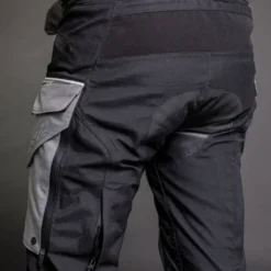 Pantaloni In Tessuto Ls2 Apollo Nero Grigio Scuro
