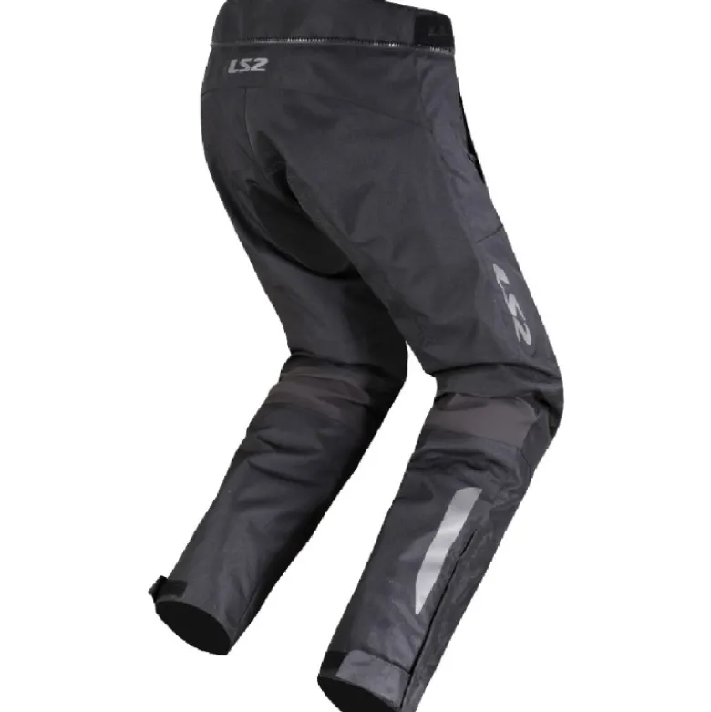 Pantaloni in Tessuto Ls2 Chart Evo Nero Allungato