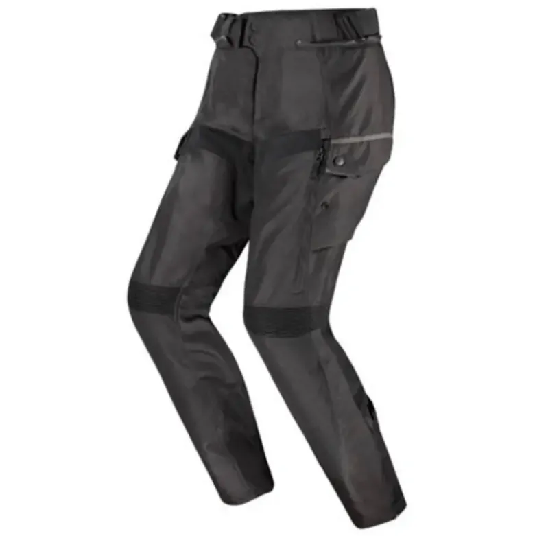 Pantaloni in Tessuto Ls2 Travel Nero Grigio Comfort